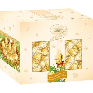 Schokoeier Lindt Lindor, weiße Schokolade