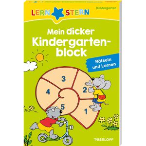 Produktbild für Spielbuch Tessloff LERNSTERN - Mein dicker Kindergartenblock