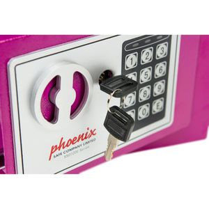 Produktbild für Tresor Phoenix Home/Office SS0721EP, pink