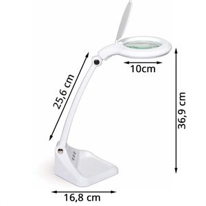 Produktbild für Lupenleuchte Maul Mauliris, 100 mm Glaslinse, LED