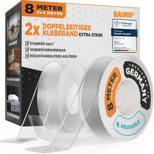 Produktbild für Doppelseitiges-Klebeband BAURIX Nano-Tape