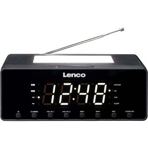 Produktbild für Radiowecker Lenco CR-540BK