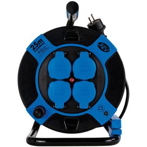 Kabeltrommel REV-Ritter blau, 25m