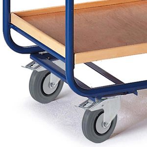 Produktbild für Tischwagen Rollcart 06-7025, aus Metall &amp; Holz