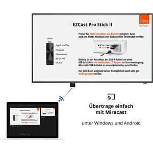 Produktbild für Wireless-Display-Adapter EZCast-Pro Stick II