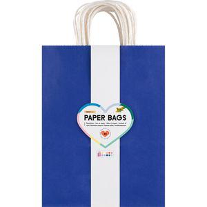 Produktbild für Papiertüten Folia Basic L, 22439, bunt