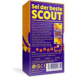 Produktbild für Kartenspiel Oink-Games OIN09235, Scout