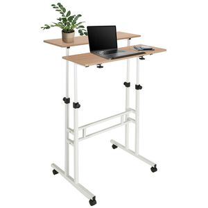 Produktbild für Computertisch hJh-OFFICE Workstation I, mit Rollen