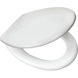 Produktbild für WC-Sitz Kleine-Wolke Uni 1823100075, oval, aus Duroplast