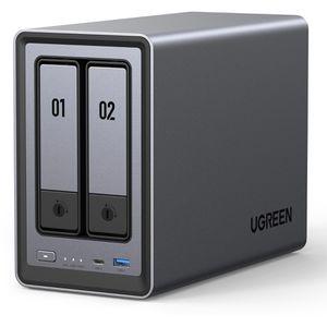 Produktbild für NAS UGREEN NASync DXP2800, 25369, 2.5GbE LAN, 2 Bay