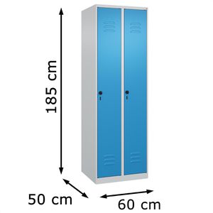 Produktbild für Spind CP-Möbel Classic PLUS, lichtblau