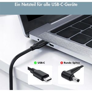Produktbild für Notebook-Netzteil LogiLink Slim Universal PA0413, 65 Watt