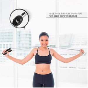 Produktbild für Springseil Sport-Tec Skip Rope, Stahlseil