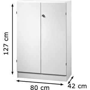 Produktbild für Aktenschrank Hammerbacher Solid 6550, aus Holz