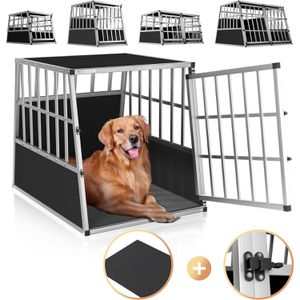 Produktbild für Tiertransportbox CADOCA Gr. L, aus Aluminium