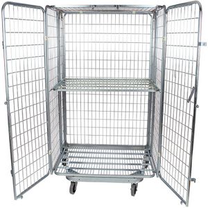 Rollbehälter HMH nestbar Tür, ZWB, Nutzhöhe 1540mm