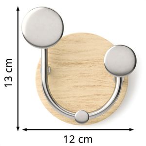 Produktbild für Garderobenleiste Umbra Melody 3, 1019564-392, braun