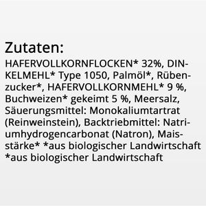 Produktbild für Kekse Alnatura Hafer-Knusperkeks, BIO
