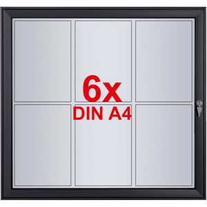 Produktbild für Schaukasten Showdown-Displays anthrazit, außen