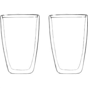 Böttcher-AG Kaffeegläser Latte Macchiato, doppelwandig, 400ml, 2 Stück , 2 Stück