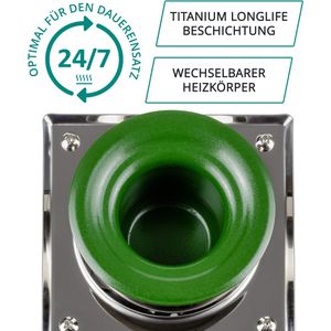 Produktbild für Lötbad QUICK 212644, QU100-6C, für Lötzinn, titanbeschichtet