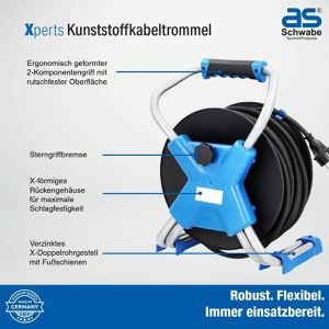 Produktbild für Kabeltrommel as-Schwabe 23625 Xperts, für außen IP44