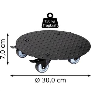 Produktbild für Pflanzenroller Wagner-System GH 7007, bis 150 kg, Ø 30 cm