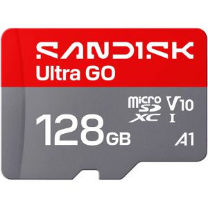 Produktbild für Micro-SD-Karte SanDisk Ultra GO, 128GB