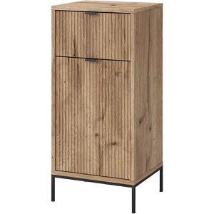 Produktbild für Badschrank Vicco Eliza Viking Oak, 4 Füße, eiche