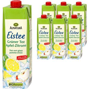 Eistee Alnatura Grüner Tee Apfel-Zitrone, BIO