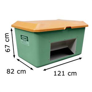 Produktbild für Streugutbehälter CEMO Plus 3, 10579, 400 Liter
