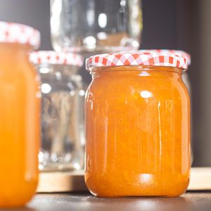 Produktbild für Einmachglas Böttcher-AG Karodesign, mit Schraubdeckel