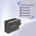 Zusatzbild USB-Ladegerät LogiLink PA0221, 27W, 3A