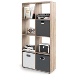 Produktbild für Bücherregal Vicco Scutum, sonoma eiche