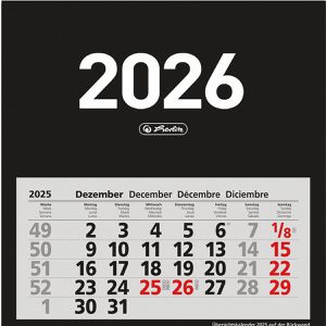 Produktbild für 4-Monatskalender Herlitz 300014234, Jahr 2026