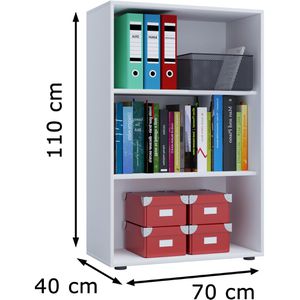 Produktbild für Aktenregal VCM Lona XL, 913918, aus Holz