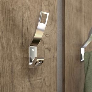 Produktbild für Garderobenhaken SO-TECH Peti, 117388, chrom poliert