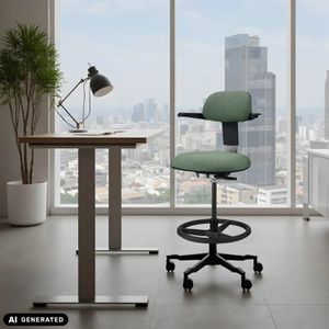 Produktbild für Arbeitsstuhl hJh-OFFICE Top Work 40, grün