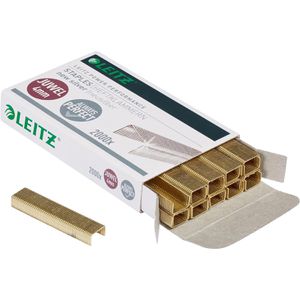 Produktbild für Heftklammern Leitz 5641-00-00, silber, Juwel 4 mm