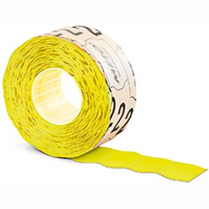 Produktbild für Preisetiketten METO 30011425, gelb, 22 x 12 mm