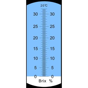 Produktbild für Refraktometer PCE 032 LED, analoges Handrefraktometer
