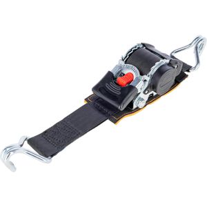 Produktbild für Spanngurt Kerbl 37330, schwarz, mit Spitzhaken &amp; Ratsche