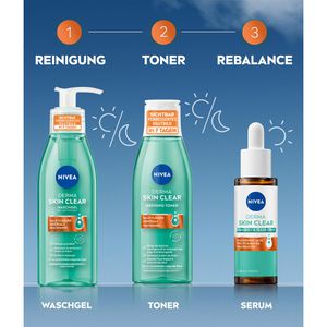 Produktbild für Gesichtswasser Nivea Derma Skin Clear Refining Toner, klärend