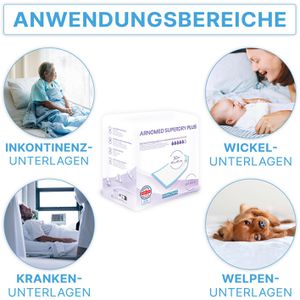 Produktbild für Inkontinenzunterlagen Arnomed Superdry Plus Einweg