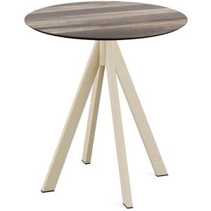 Bistrotisch Veba 120031270, tropical wood, wetterfest, rund