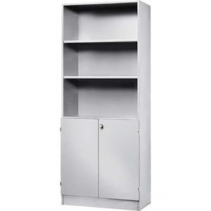 Kombischrank Hammerbacher Solid 6770, lichtgrau