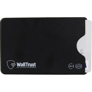 Kreditkartenhülle WallTrust 907390, schwarz