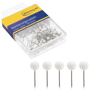 Markierungsnadeln Böttcher-AG weiß