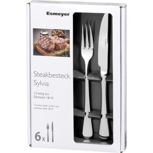 Produktbild für Steakbesteck Esmeyer Sylvia 156-256, Edelstahl 18/10