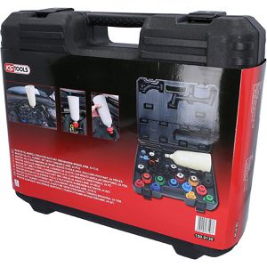 Produktbild für Trichter KS-Tools 150.9130, transparent, 24-teiliges Set